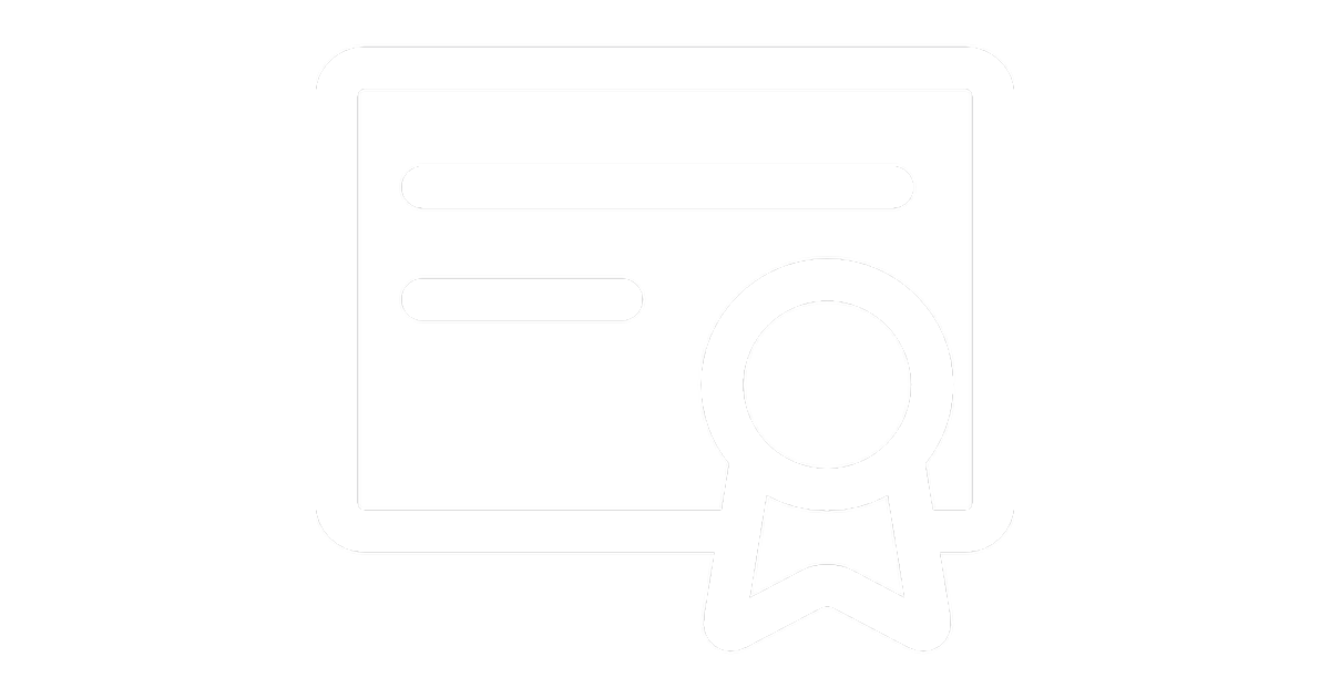 Certificado Vetorizado PNG